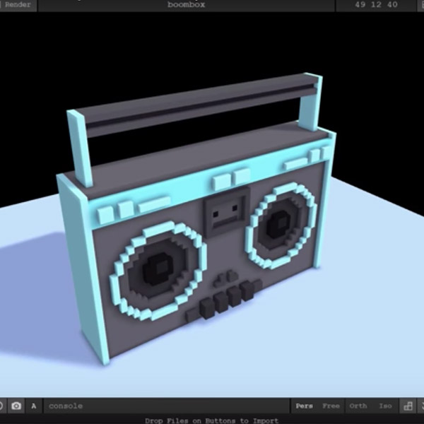 Adding optimized voxel art from MagicaVoxel into Unity3D