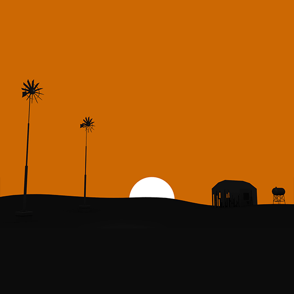 Windmill Scene