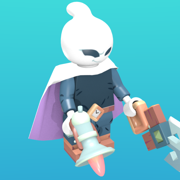 Captain Flinthook as a minifigure