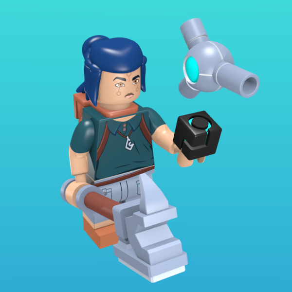 Keu from NYKRA as a minifigure