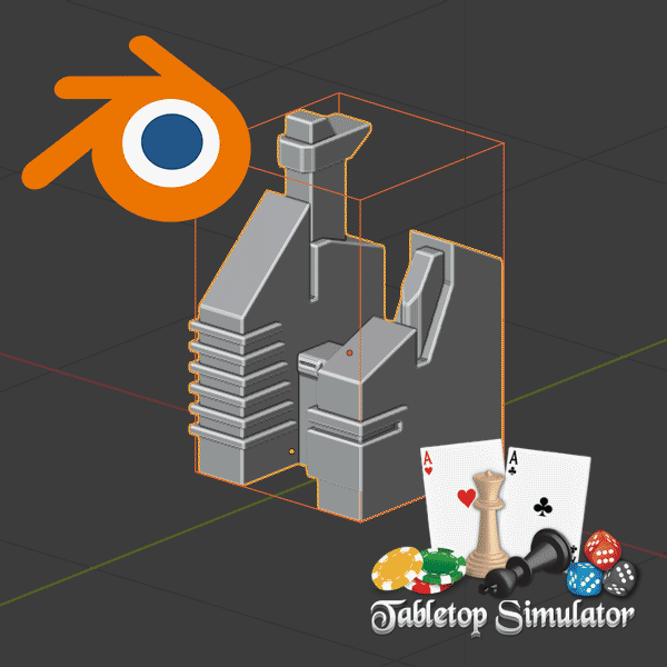 How to export .OBJ files from Blender to Tabletop Simulator